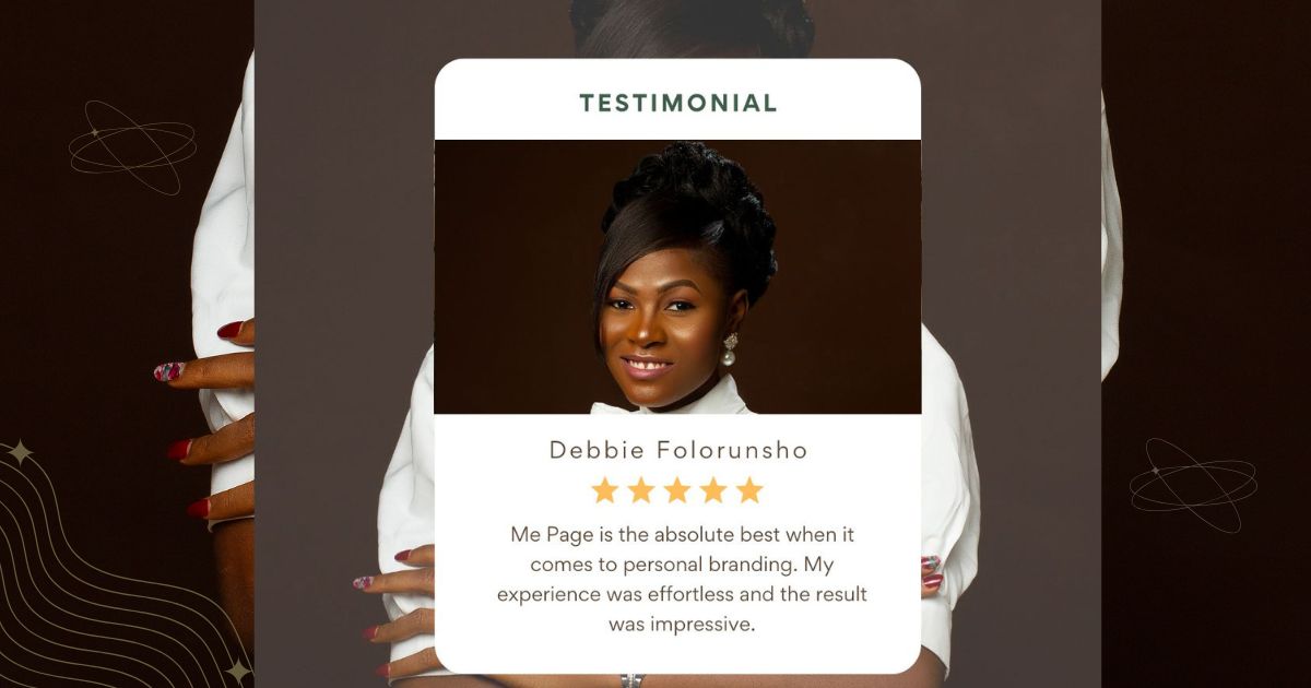 Debbie Folorunsho Testimonial_