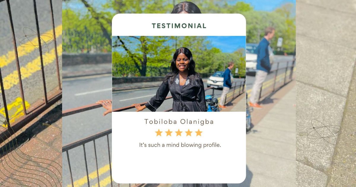 Tobiloba Olanigba Testimonial_